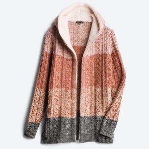 NWOT Helsa Sherpa Trim Cardigan (Lety & Me, Stitch Fix)